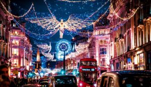 london street christmas