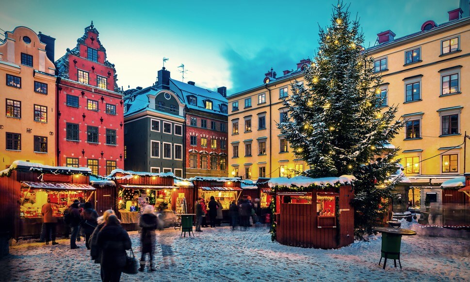 sweden christmas winter market