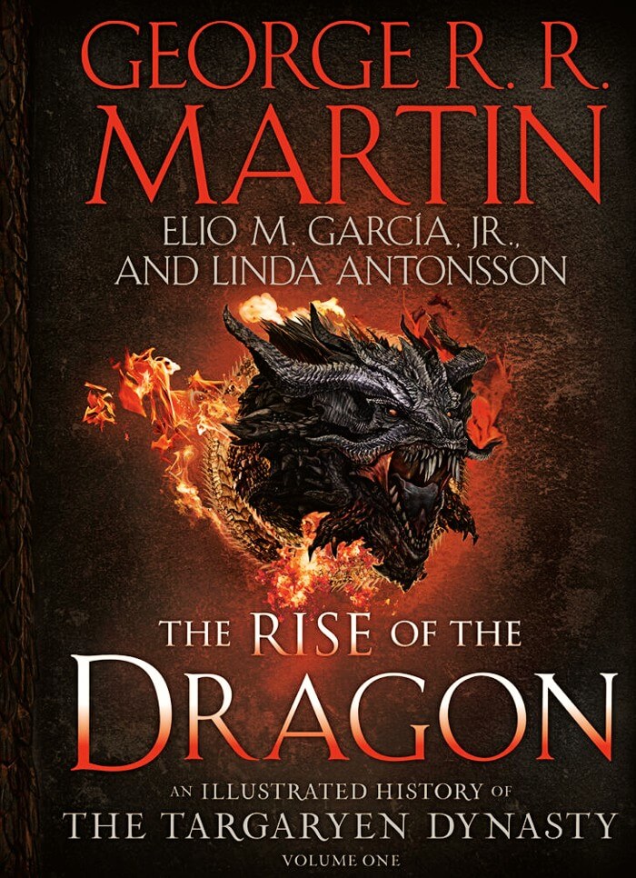 game of thrones: the rise of the dragon by grrm book cover