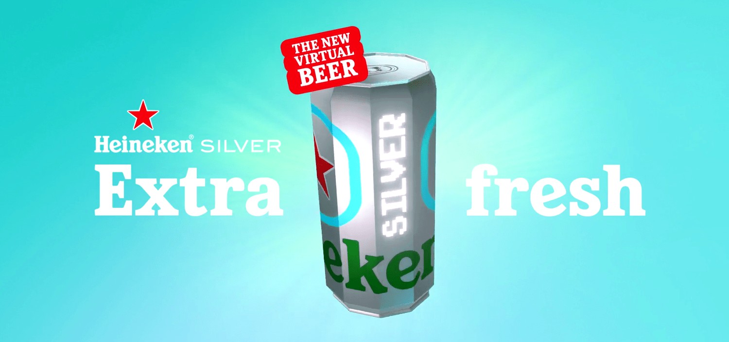 heineken silver worlds first virtual beer for metaverse
