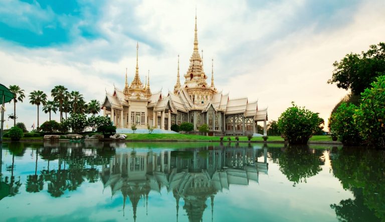 wat non kum temple in nakhon ratchasima, thailand