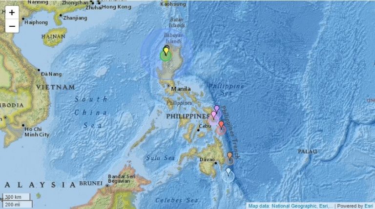 luzon earthquake today in philippines