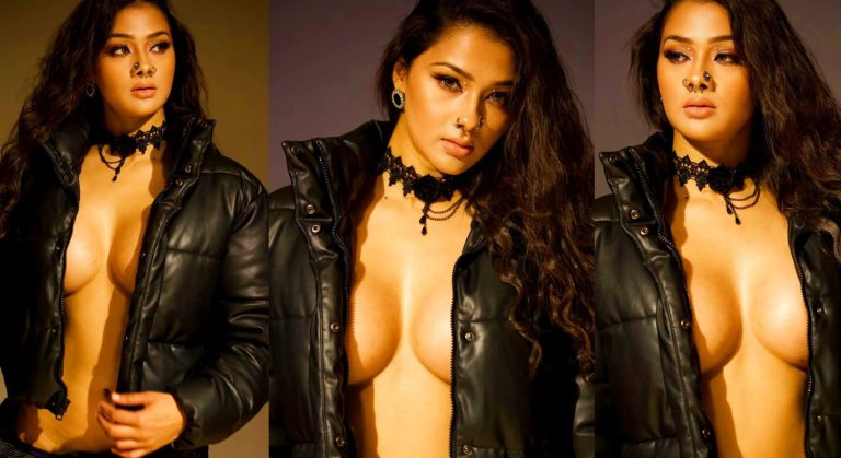 namrata malla sexy naked boobs open jacket latest photo