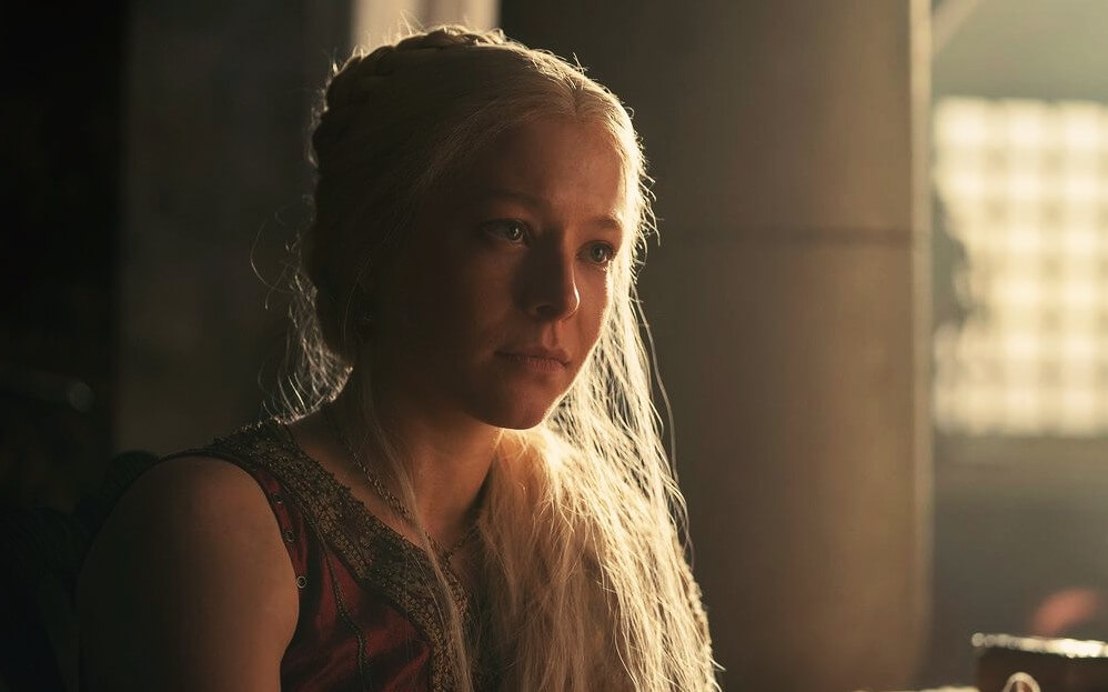 Rhaenyra Targaryen (Emma D'Arcy) House of the Dragon Season Two